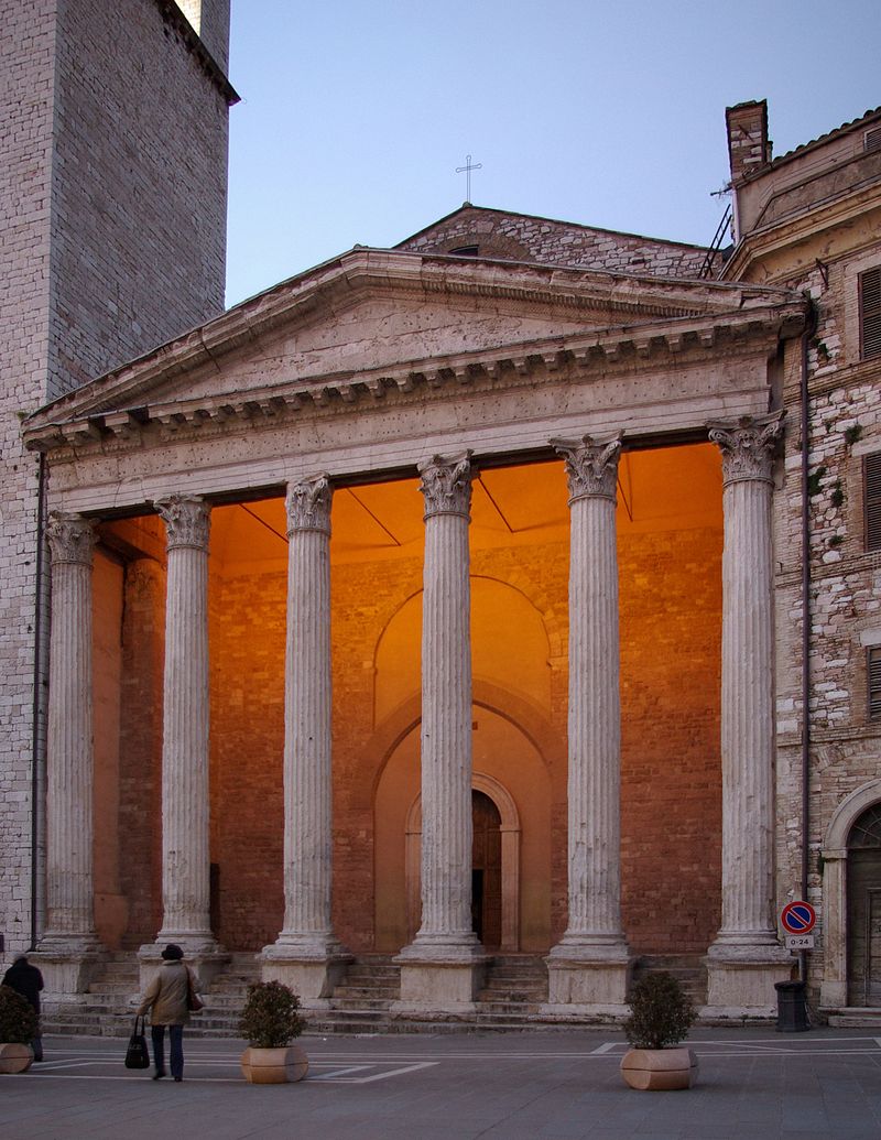 audioguida Il Tempio di Minerva ad Assisi